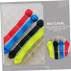HANABASS 8pcs Silicone Tennis Racket Dampeners Long Absorbers for Reducing Vibration Comfortable Tennis Supply view 3