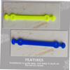HANABASS 8pcs Silicone Tennis Racket Dampeners Long Absorbers for Reducing Vibration Comfortable Tennis Supply view 4