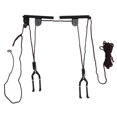 Yardwe Heavy Duty Wall Mounted Car Rack Bike Hanging Storage Hook for Garage Random Color