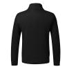 amaon Essentials Men's Full Zip Cardigan Sweater Warm Flannel Lined Sweatshirt Coat Slim Fit Cable Knitted Sweater Jakcet with Pockets view 2