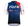 2022 Pro Team FDJ Cycling Jersey for Men,Short Sleeve Quick Dry Bike Shirt (2XL) view 1