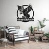 LohxA Custom Eagle Signs, Personalized, Metal Signs, Home Decor Signs, Metal Wall Art, Wildlife Metal Home Decor, Personalized Holiday Gifts (Style-2) view 3