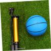 Yardwe 2sets Portable Lightweight Air Pump Handle and Foot Pedal for Inflatables Basketballs Soccer Tire Pump Kit Needles and Mesh Bag view 2