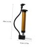 Yardwe 2sets Portable Lightweight Air Pump Handle and Foot Pedal for Inflatables Basketballs Soccer Tire Pump Kit Needles and Mesh Bag view 3