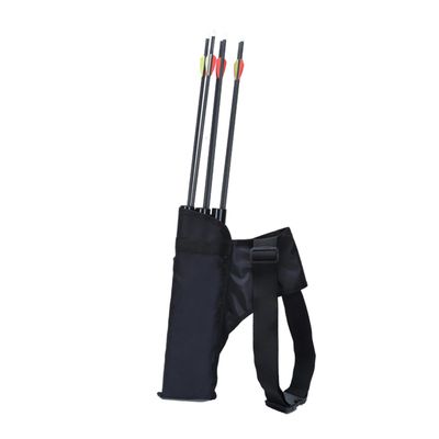 Yardwe Cylinder Arrow Single Waist Bag Large Capacity for Portable Arrow Holder for Outdoor Activities
