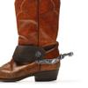 Horse Spurs for Cowboy Boots:Stainless Steel Exquisite Engraved Pattern Horse Boot Spurs,Western Cowboy Spurs for Horse Training,Equestrian Gear Accessories,1Pair view 3