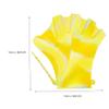 GANAZONO 3pairs Silicone Swimming Paddles Diving Training Gloves Neoprene for Women Men Swimming Snorkeling Pool Water Activities view 2