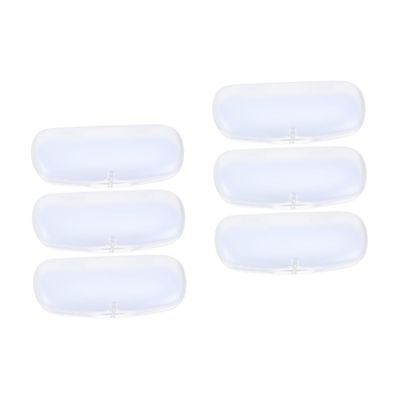 TENDYCOCO 6 Pcs Glasses Case Plastic Shot Glasses Eyes Display Case Sun s Suns Organizer Plastic s Goggles s Clear Pvc Storage Box Travel Portable