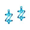 HANABASS 2pcs Bike Water Bottle Holder Aluminium Alloy Mountain Bike Bottle Rack Stable Scrape Design Easy to Install Lightweight for Outdoor Activities view 1