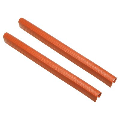 PATIKIL 11.8 Inch Skateboard Deck Guards Protector, 2 Pack Skate Deck Edge Protection Skateboard Protective Gear, Orange