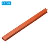 PATIKIL 11.8 Inch Skateboard Deck Guards Protector, 2 Pack Skate Deck Edge Protection Skateboard Protective Gear, Orange view 3