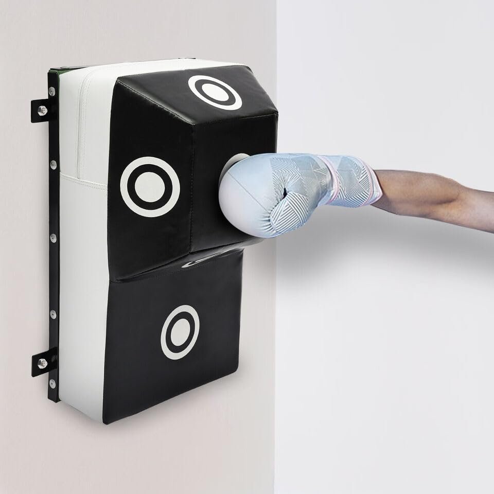 BFDIEEM Wall Mount Uppercut Boxing Heavy Bag Square Boxing MMA Training Punching Target