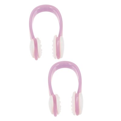 Healvian 2pcs Nose Clip for Swimming Silicone Swim Nose Clip for Boys and Girls Adults Non-Skid Compact