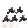 Kisangel 3sets Silicone Wrap Band Bike Pump Mount Pump Bracket for Bicycle Bike Holder Frame Clip Universal Retaining Bracket 5pcs*3 view 3