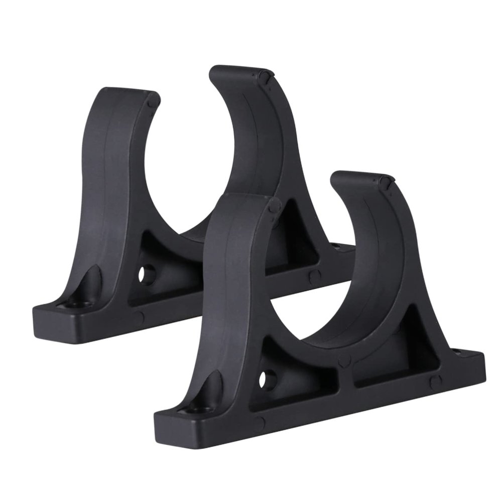 Yardwe 2pcs Paddle Clip Holder for Kayak and Canoe Durable Plastic Boat Paddle Fixed Buckle with Screws for Easy Installation for Outdoor Activities