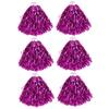 HANABASS 3 Pairs Cheer Pom Poms for Cheerleaders 50g Plastic Ring Cheerleading Kit view 1