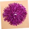HANABASS 3 Pairs Cheer Pom Poms for Cheerleaders 50g Plastic Ring Cheerleading Kit view 2