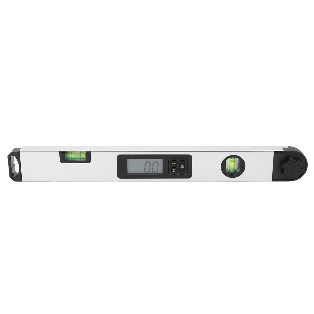 FLaig 400mm Electronic Spirit Level, Aluminum Alloy Digital Display Angle Meter Ruler, with Backlit Display, for Angle Measurement, Level Ruler