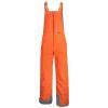 Pivanzore Women Ski Bib Pants Snow Overalls Sleeveless Snowboard Waterproof Windproof Insulated Winter Warm Fleece Jumpsuit (Orange, S) view 3