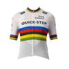 2022 Pro Team Quick Step Cycling Jersey for Men,Short Sleeve Quick Dry Bike Shirt (L)