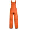 Pivanzore Women Ski Bib Pants Snow Overalls Sleeveless Snowboard Waterproof Windproof Insulated Winter Warm Fleece Jumpsuit (Orange, XL) view 4