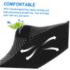 Mobestech 4pcs Ankle Compression Support Sleeves Durable Ankle Guard for Sports and Injury Recovery Suitable for Running Basketball and Yoga Xl Black White view 3