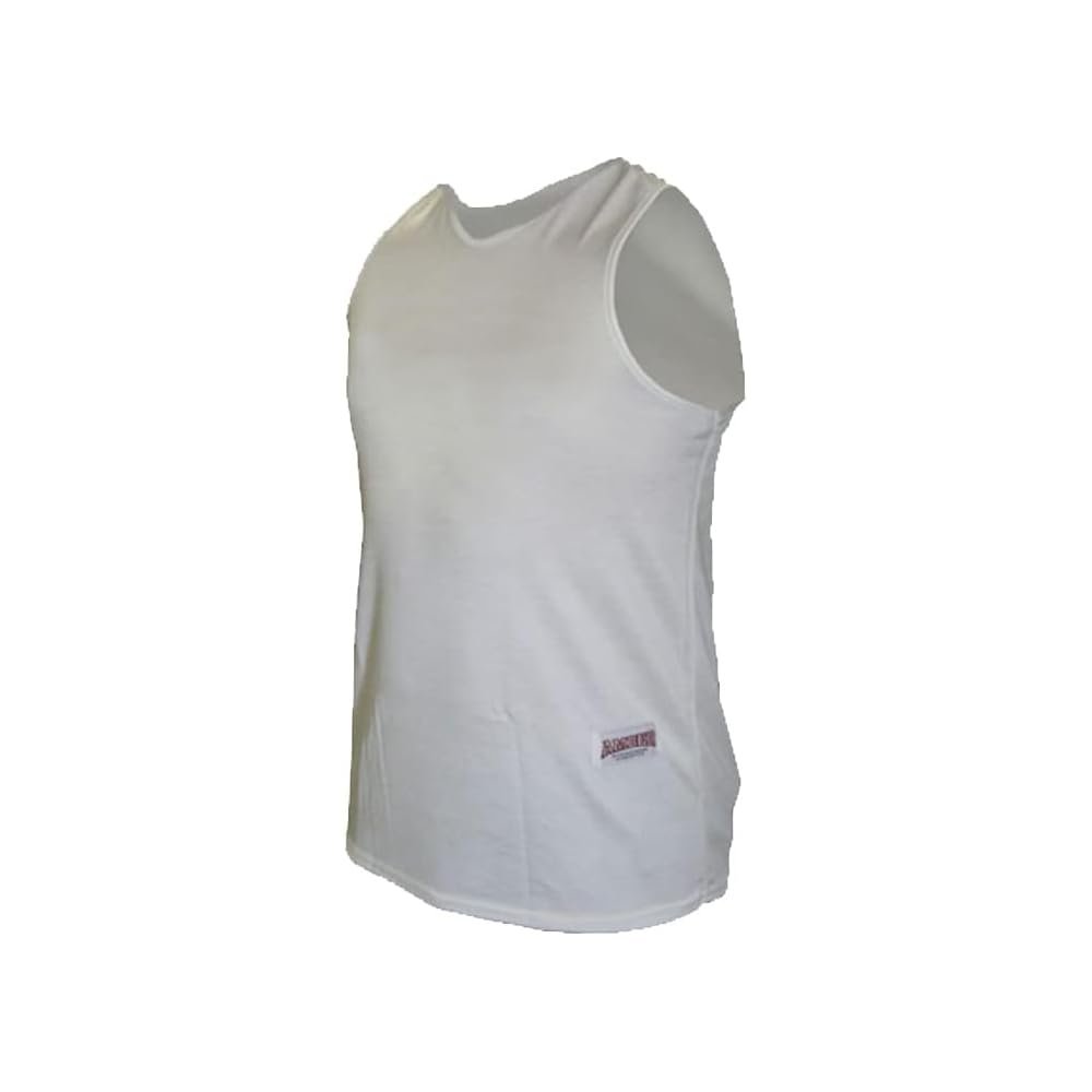 Premium Durable Boxing Jersey with Satin Finish Fabric - Comfortable & Stylish Training Gear for Unmatched Performance in White, Size Youth-Large