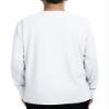Mens Sun Protection Shirts UV SPF UPF 50+ Long Sleeve Rash Guard Fishing Running Swim Top Shirt Quick-Dry Lightweight White view 3