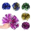 HANABASS 2pairs Plastic Ring Cheer Poms Cheerleader Pom Hand Flower for Women Girls Cheerleading Kit for Sports Events College High School view 3