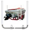 FUYEAR 40" Boat Trailer Guides,Boat Guides for Trailers,Ocean Specific 316L Stainless Steel Trailer Guide Poles,High Visibility UPVC Boat Trailer Guides Poles Kits,for Trailers,Boats,Kayaks and More view 1