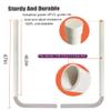 FUYEAR 40" Boat Trailer Guides,Boat Guides for Trailers,Ocean Specific 316L Stainless Steel Trailer Guide Poles,High Visibility UPVC Boat Trailer Guides Poles Kits,for Trailers,Boats,Kayaks and More view 2