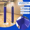 VANCL Pole Pad Square Outdoor Pole Padding Basketball Pole Pads Wrap Around Post Pading Base Padding Waterproof Goal Padding for Protection(Fit 4''x4'' Pole&Base-5 Feet Tall-Blue) view 3