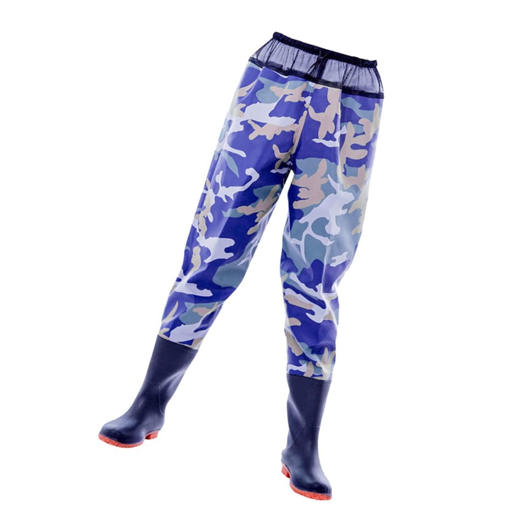 Happyyami Hip Waders Fishing Pants for Go Fishing Fly Fishing Waders Fishing Pants with Boots Fishing Chest Waders Wading Pants Waterproof Bootfoot Waders Bust Water Pants