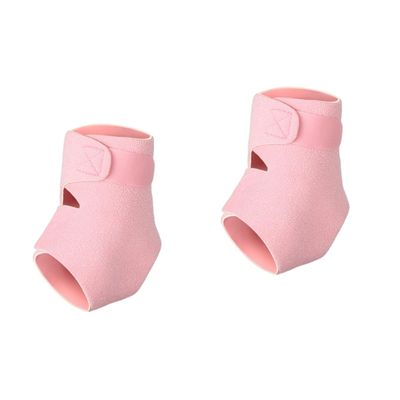 HEALLILY 2pcs Ankle Compression Sleeve for Sports Adjustable Breathable Ankle Support for Running Basketball and Soccer Comfortable Fit for Injury Prevention