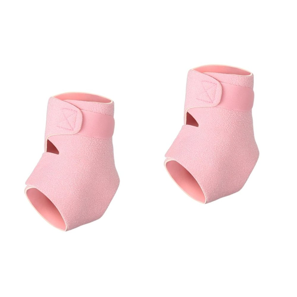 HEALLILY 2pcs Ankle Compression Sleeve for Sports Adjustable Breathable Ankle Support for Running Basketball and Soccer Comfortable Fit for Injury Prevention