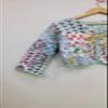 Handmade Women's Kantha Jacket, Hand Quilted Reversible Kantha Jacket (US, Alpha, Medium, Regular, Regular, Turquoise) view 2