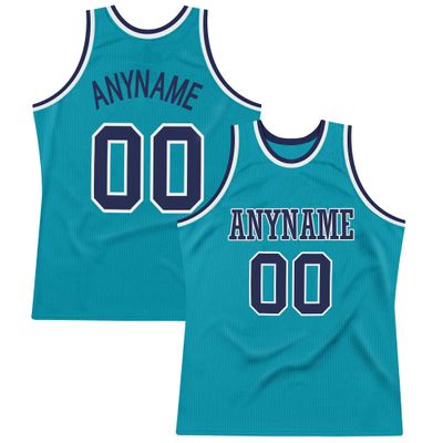 Custom Basketball Jersey Personalized Stitched/Printed Team Name & Number Sports Uniform for Men Women Youth Teal Navy White
