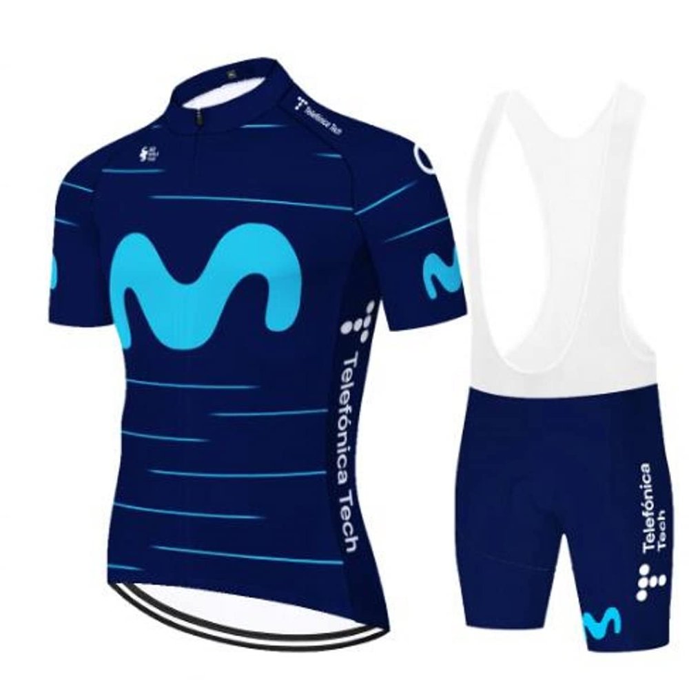 SGCIKER 2022 Men World Tour Team M Cycling Jersey Set,Summer Short Sleeve Breathable Cycle Shirt MTB Bike Clothing (5XL)