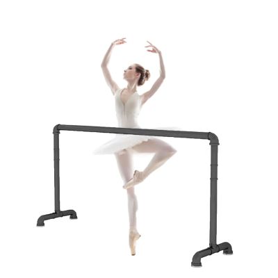 BcoMfy Ballet Barre Portable Ballet Pole, Steel Dance Poles for Household Dance Rooms, Fitness Bar with Stable and Non Slip Base (Color : Black, Size : 1m/3.3FT)