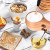 ALOEU 2Pack Nordic Style Wooden Cup Kuksa Cup Portable Outdoor Camping Drinking Mug Wooden Coffee Cup with Wooden Spoon view 2