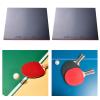 2Pcs Table Tennis Racket Rubber, Ping Pong Racket Rubber Tennis Racket Equipment, Highly Elastic Professional Replacement, Black view 3