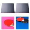 2Pcs Table Tennis Racket Rubber, Ping Pong Racket Rubber Tennis Racket Equipment, Highly Elastic Professional Replacement, Black view 4