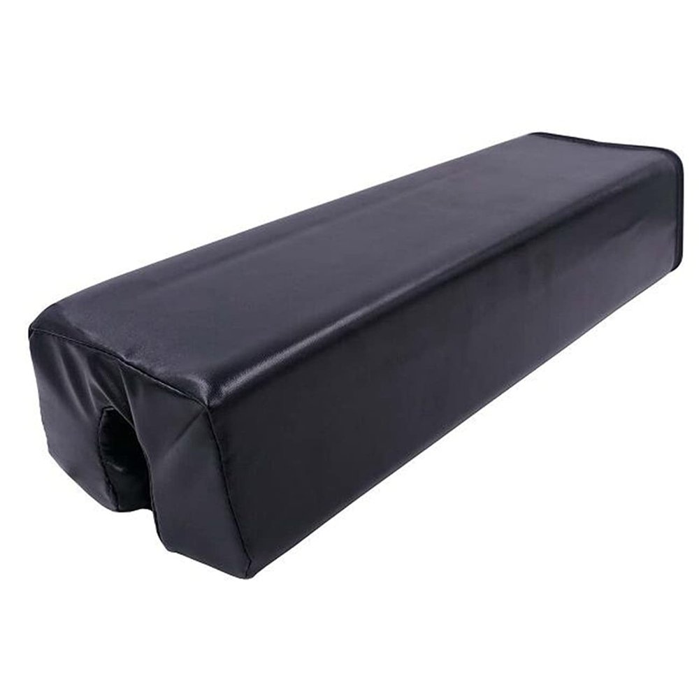 ALOEU Hip Thrust Barbell Squat Pad Gym Weightlifting Training Neck Cover Shoulder Support Push Bar Barbell Foam Pad,Black