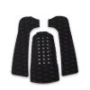 3Pcs Surfboard Deck Traction Pads - Surfing Surfboard Anti Slip Traction Pad Tailpad Deck Pads for Fits Surfboards, Skimboard, Longboard(black) view 1