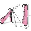RUTHNISSI Golf Stand Bag, Lightweight Golf Easy Carry Bag with Padded StrapDurable Pitch n Putt Golf Bag, Practice Ranger Sunday Golf Bag for Men&Women view 2