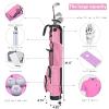RUTHNISSI Golf Stand Bag, Lightweight Golf Easy Carry Bag with Padded StrapDurable Pitch n Putt Golf Bag, Practice Ranger Sunday Golf Bag for Men&Women view 4