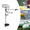 1500W 24VOutboard Boat Motor, Electric Outboard Motor with LED Display, Fishing Boat Trolling Engine, 4800RPM Strong Power Infinitely Variable Speed for Fishing, Aquaculture view 4