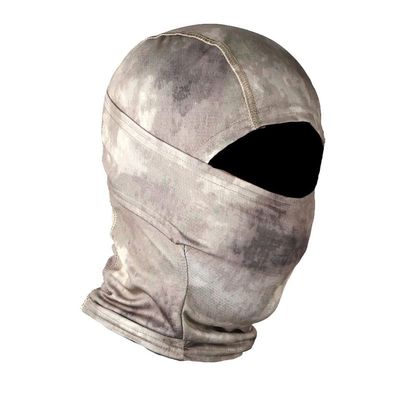 Samview Outdoor Sports Airsoft Shooting Face Protection Gear Tactical Cycling Mask Tactical Camouflage Hood - A-TACS, Medium