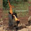 MUNEFE Pocket Rocketly Campin Stove, Rocketly Stove Backpackin, Wood Burnin Camp Stove Portable for Ensu Stability Du Use view 3