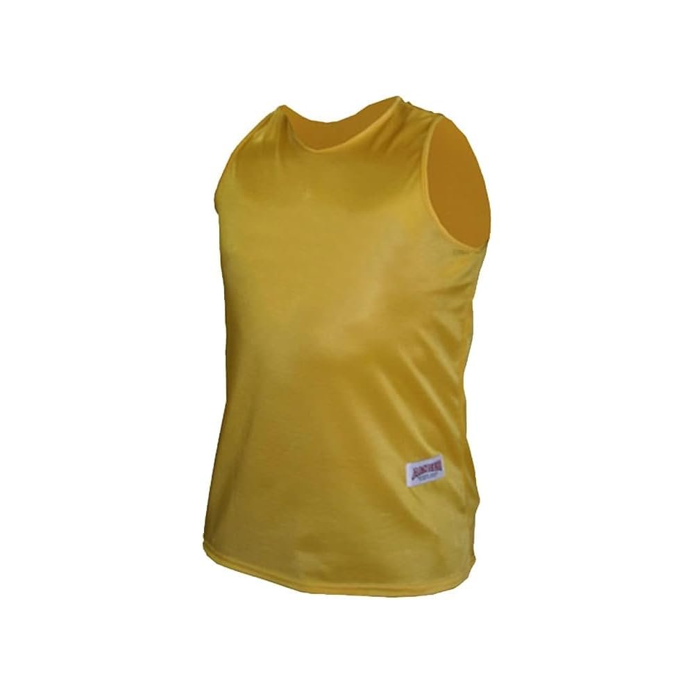 Premium Durable Boxing Jersey with Satin Finish Fabric - Comfortable & Stylish Training Gear for Unmatched Performance in Yellow, Size Youth-Large